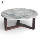 MARBLE TOP COFFEE TABLE