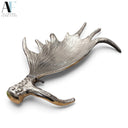 ALUMINUM ANTLER BOWL