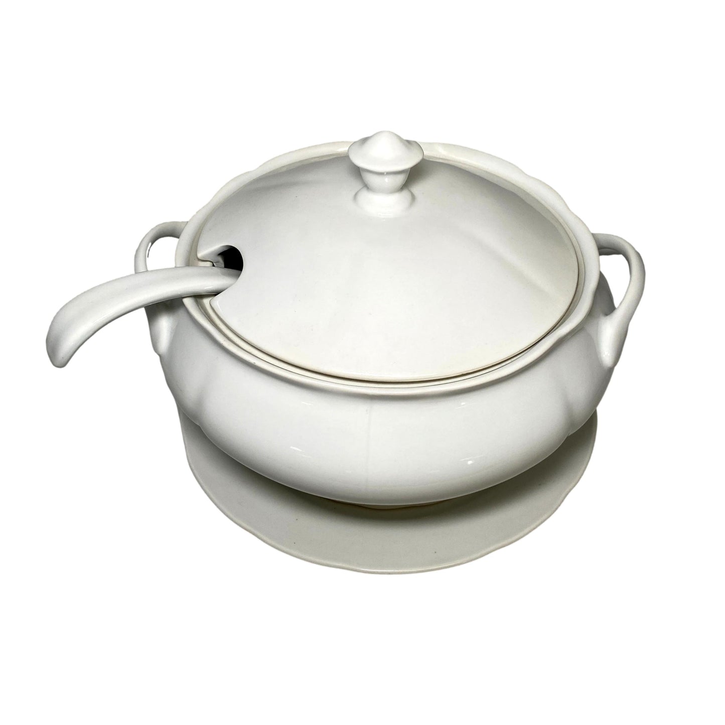 White Porcelain Soup Tureen