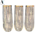 CHAMPAGNE FLUTES (SET OF 15)