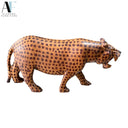 WOODEN LEOPARD