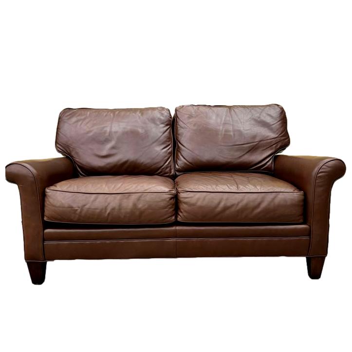 Leather Loveseat