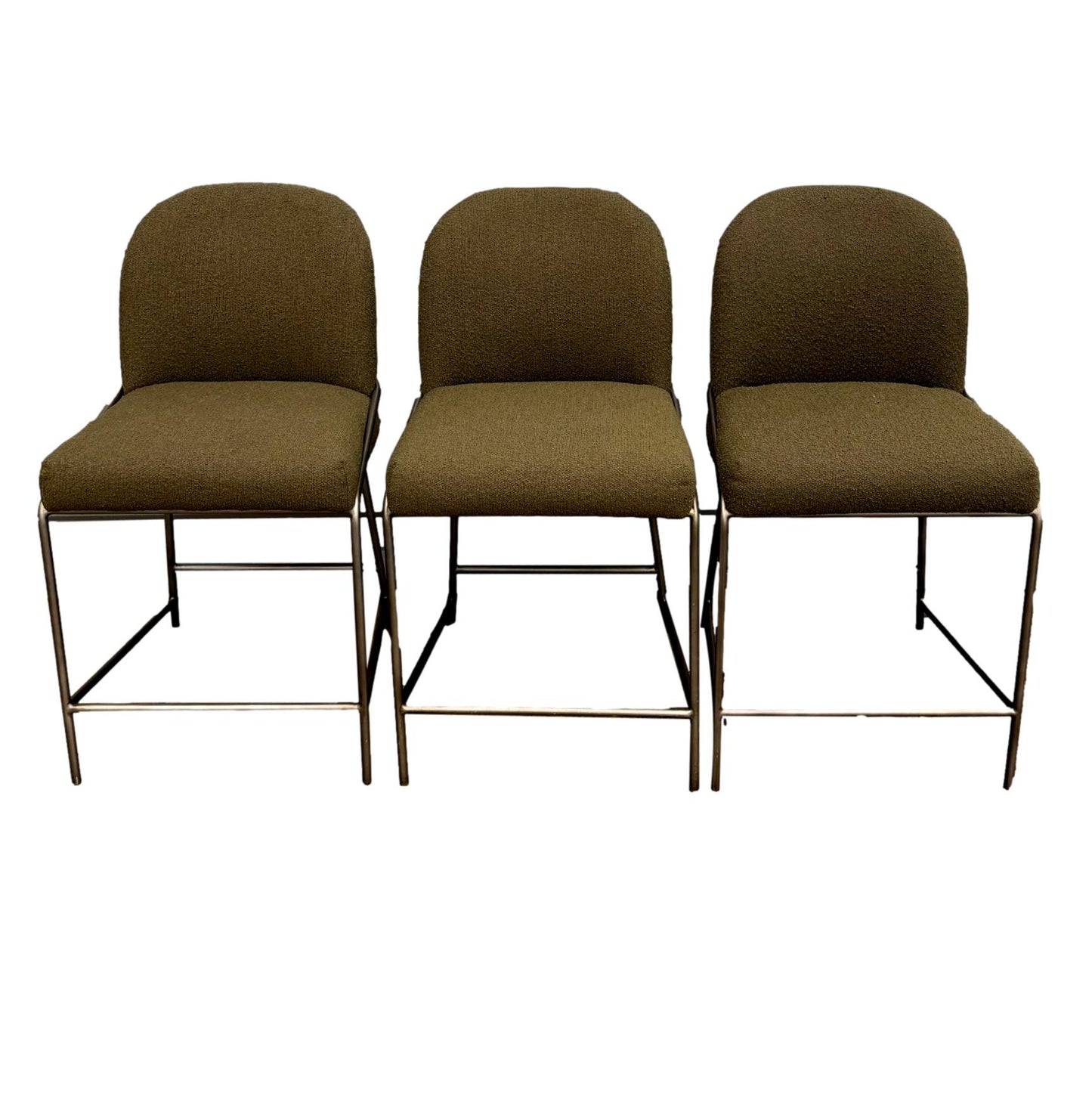 Four Hands Set of 3 Barstools