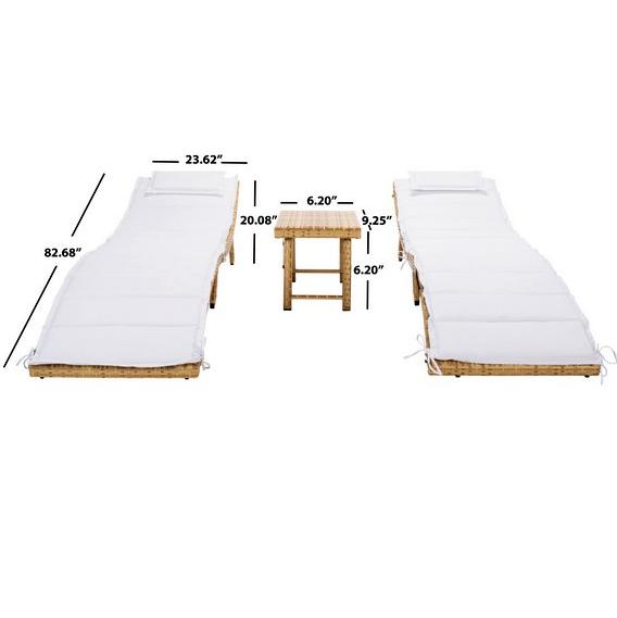 Carew 3pc Sun Lounger Set