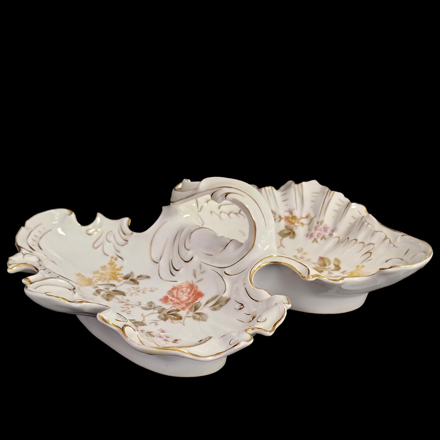 Vintage Porcelain Vegetable  Tray