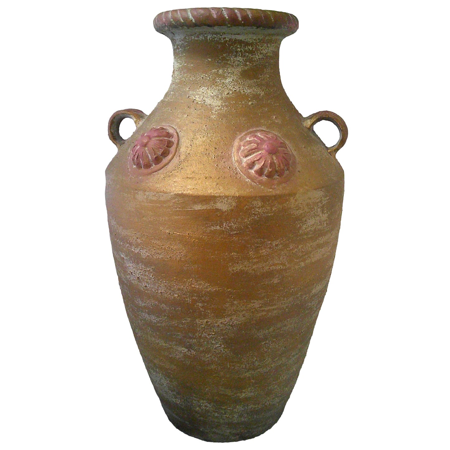 Rustic Gold Urn/Vase