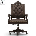SIERRA LIVING CONCEPTS LEATHER OFFICE CHAIR
