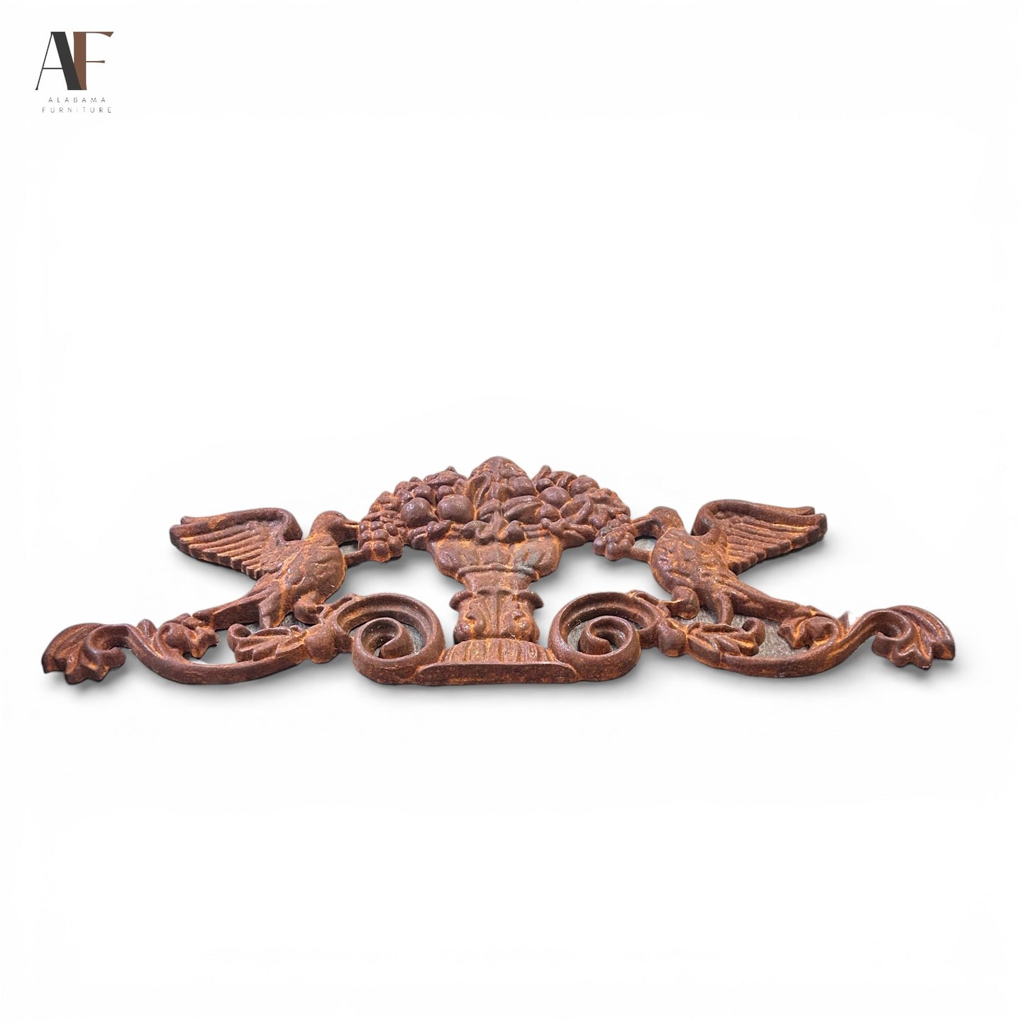 ANTIQUE CAST IRON BIRD WALL DECOR