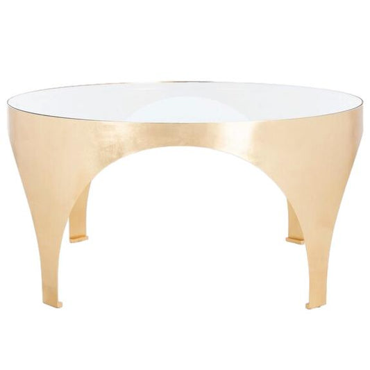 Lillia Gold Leaf Coffee Table