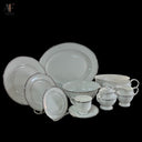 LENOX "PEARL PLATINUM" CHINA SET
