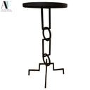 MIRROR TOP END TABLE