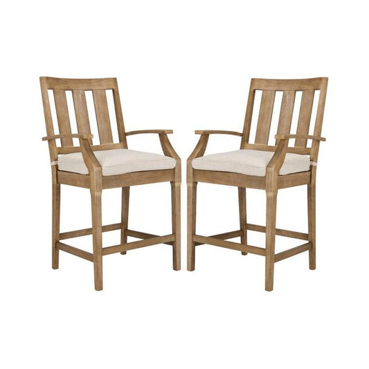 Pair of San Salvador Patio Counter Stools