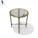 GLASS ACCENT TABLE