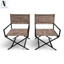 DIRECTOR CHAIRS (PAIR)