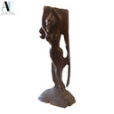 HAND-CARVED WOOD SCULPTURE