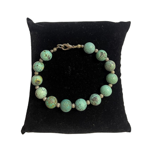 Turquoise Bead Bracelet