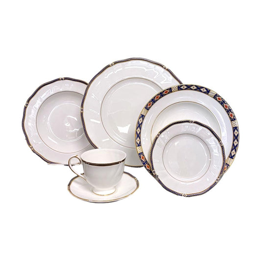 12 - 6PC Place Settings Wedgwood and Royal Crown Derby