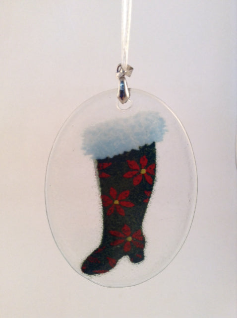 Peggy Karr 3" Ornament - Stocking