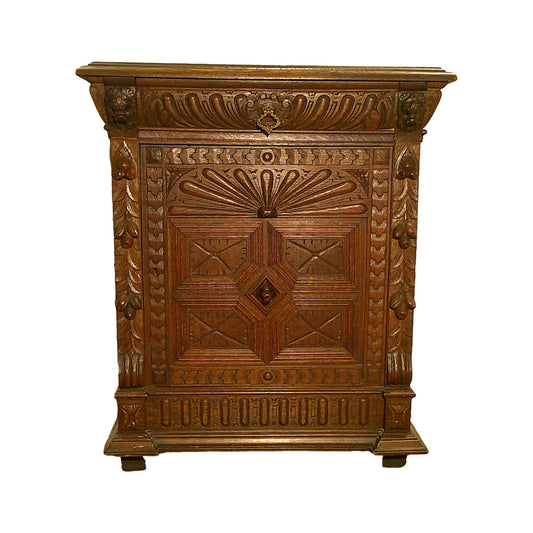 Hand Carved Cabinet