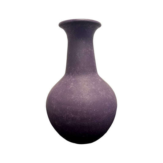 Purple Clay Vase