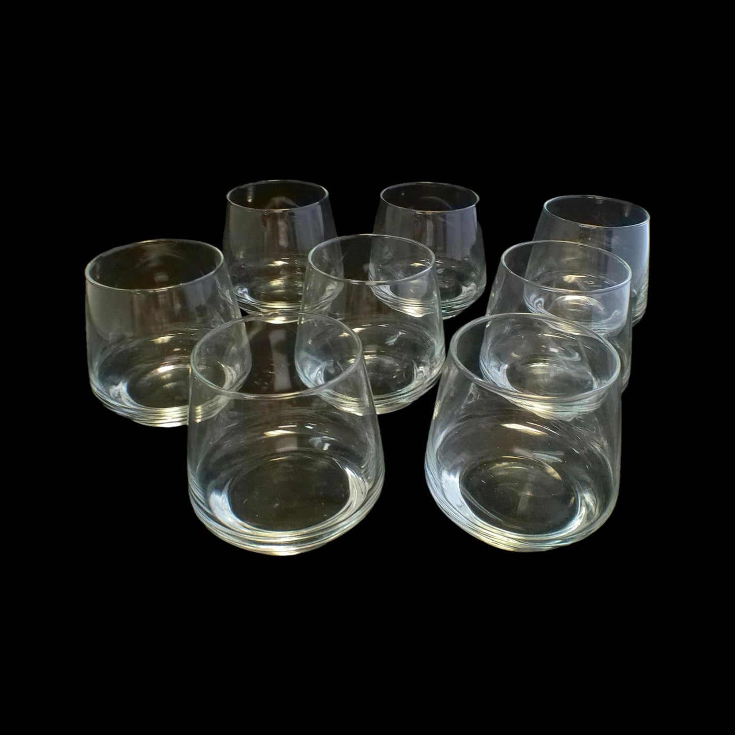 Set of 8 Glass Cups