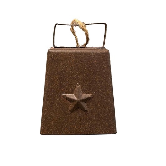 4" Star Bell Ornament