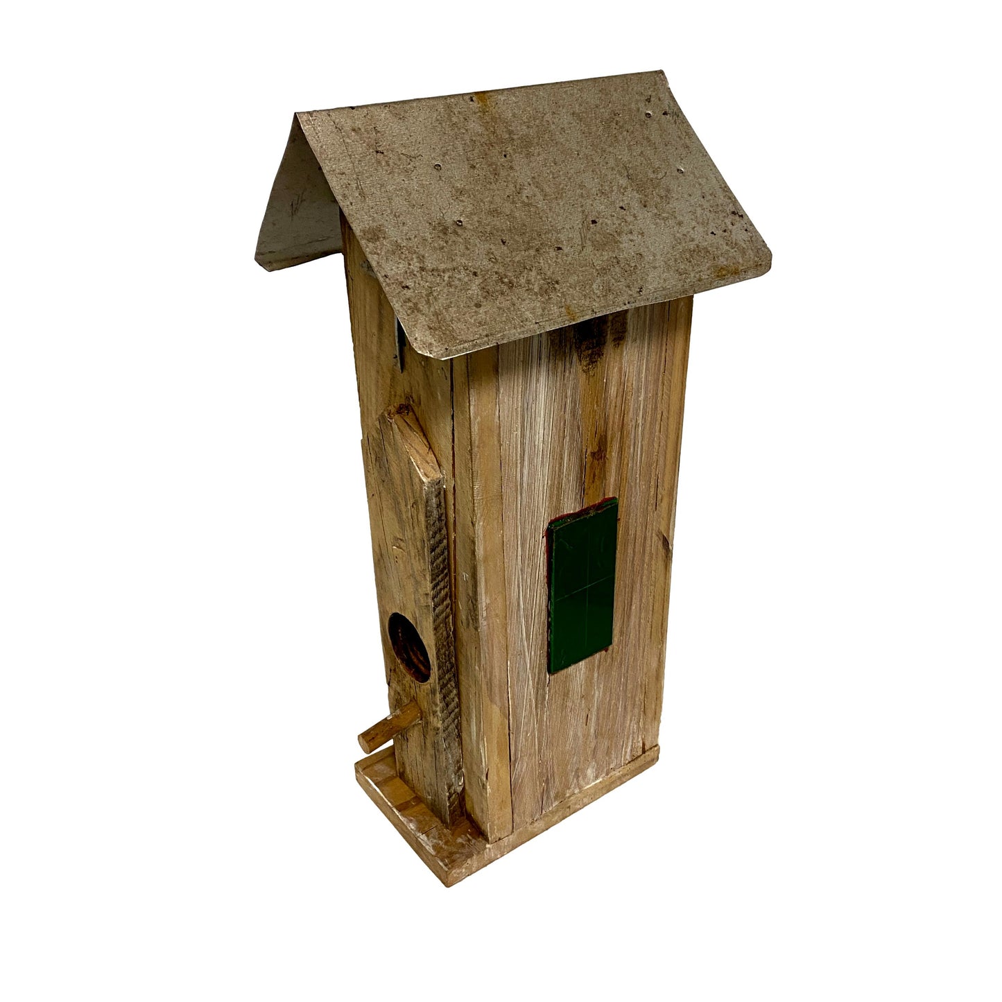 Green Embellished Bird House