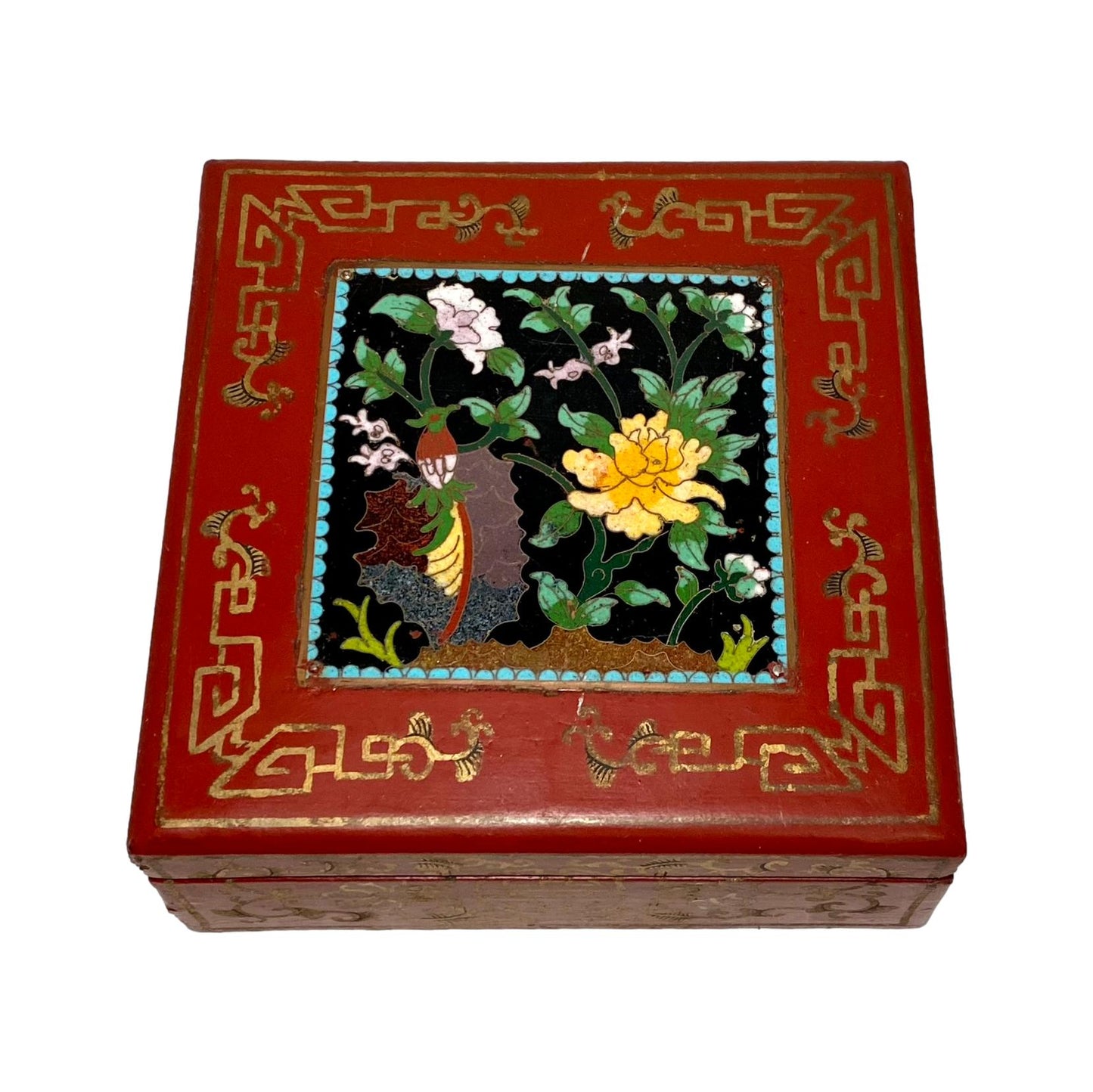 Cloisonne Inlaid Box