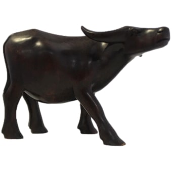 Carved Water Buffalo