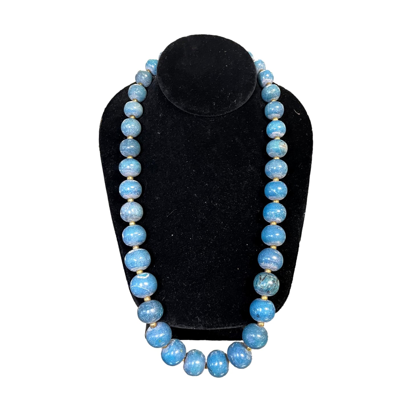 Turquoise  Bead Necklace