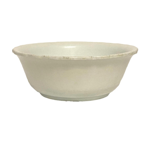 Vintage White Bowl