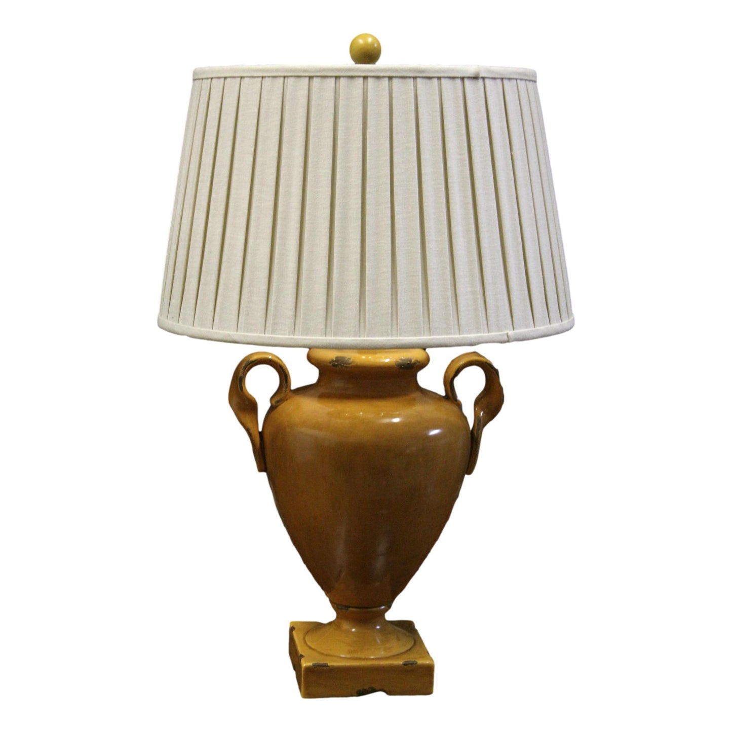 Rustic Ceramic Urn Lamp