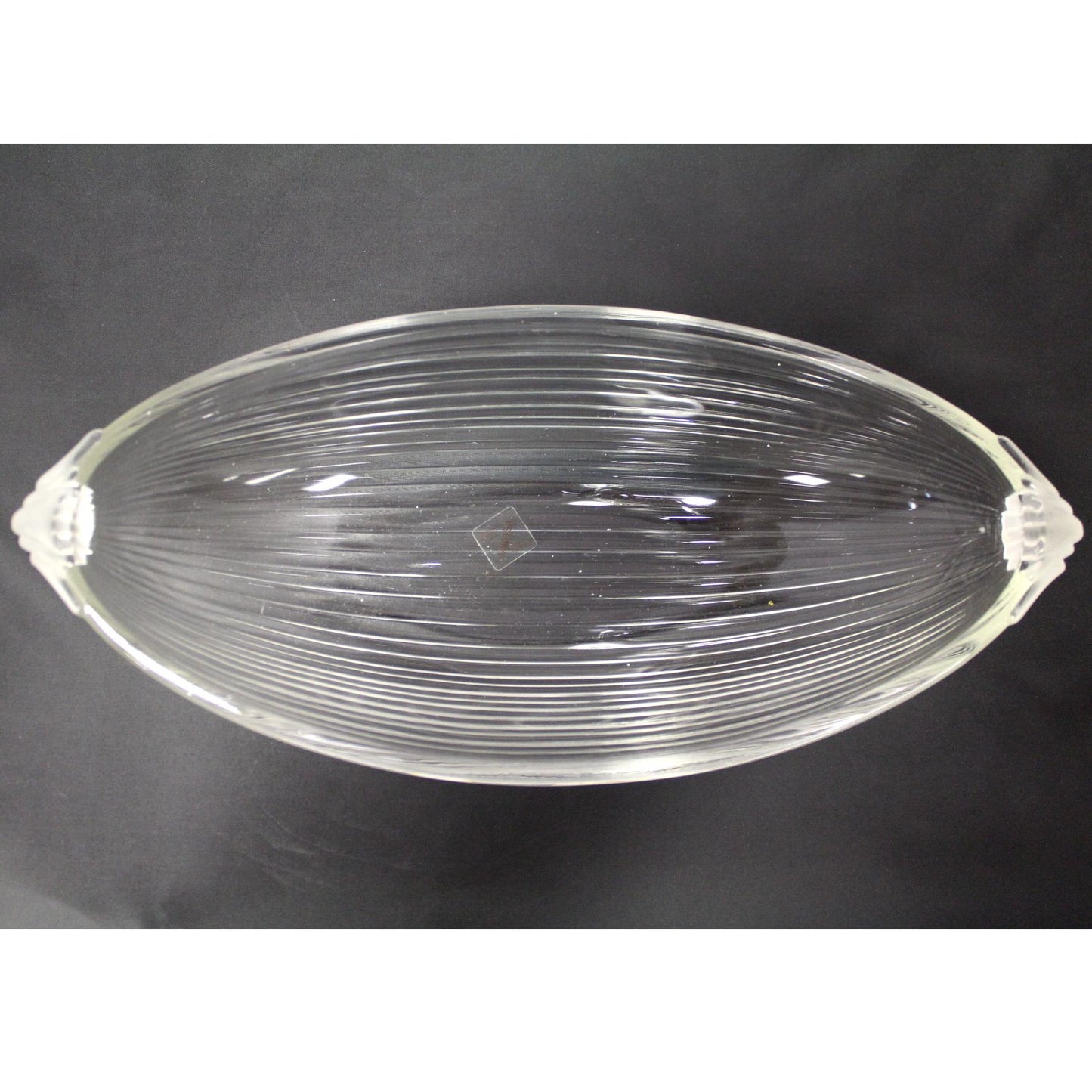 Walther Crystal Oval Bowl