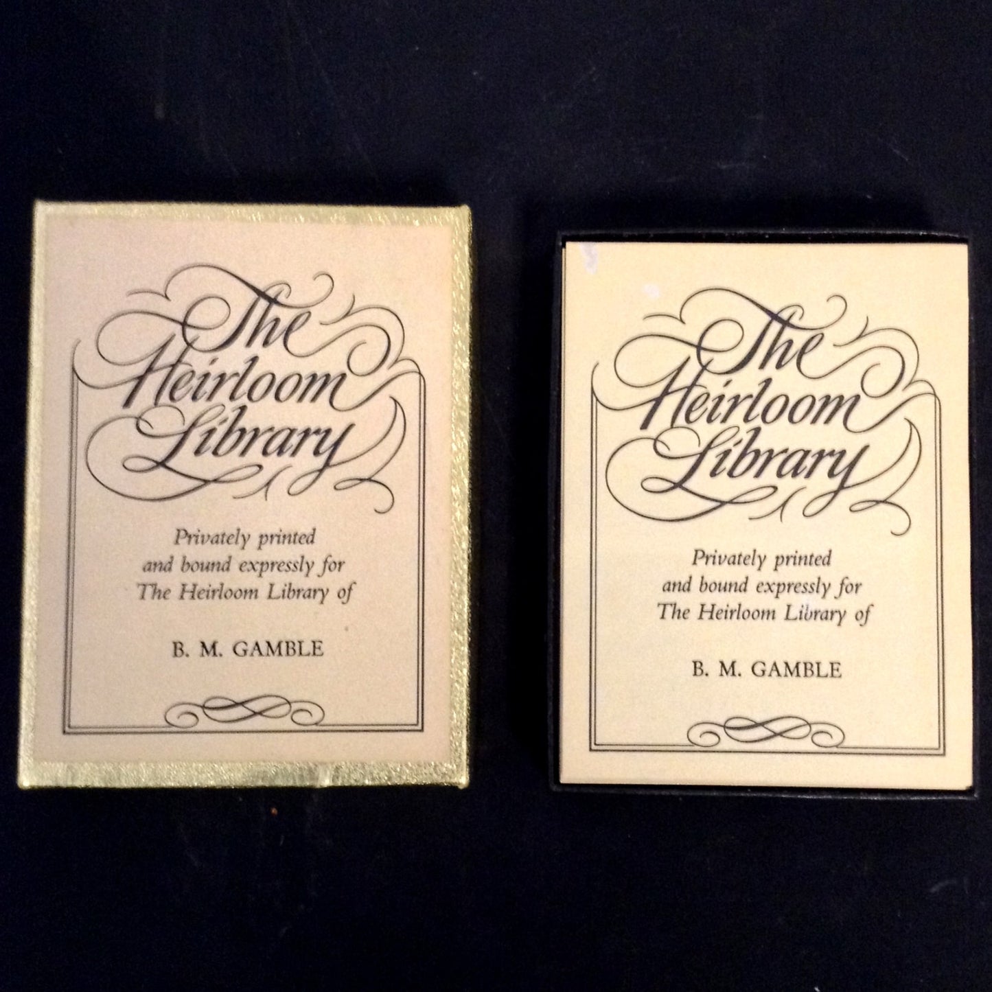 The Heirloom Library Labels