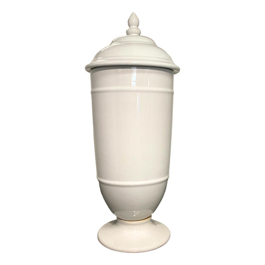 Large White Vase