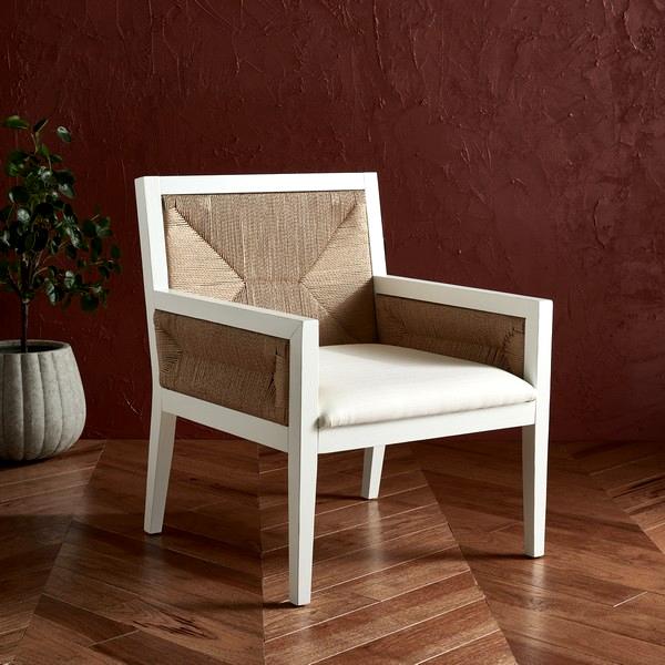 Emilio Woven Accent Chair