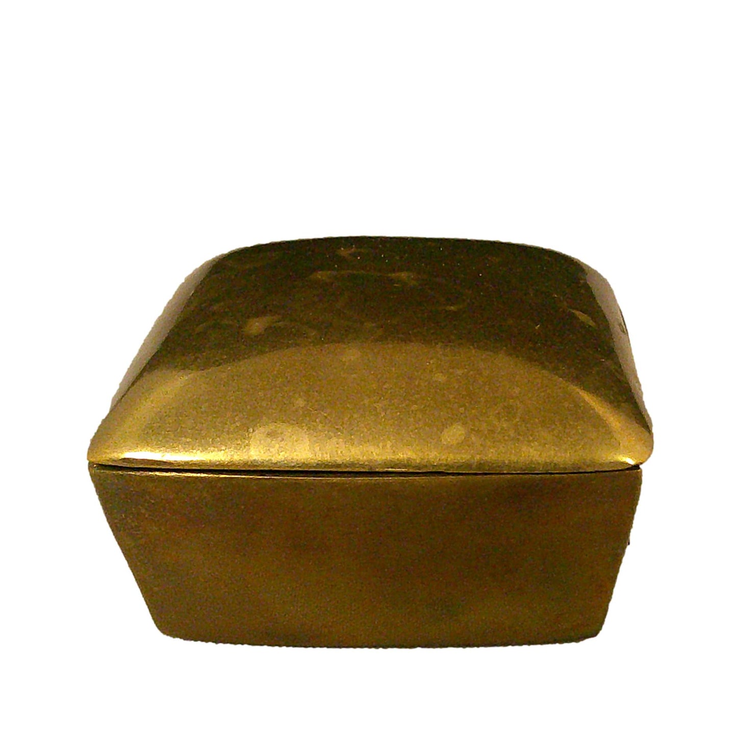 Solid Brass Trinket Box