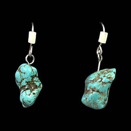 Turquoise Small Stone Earrings