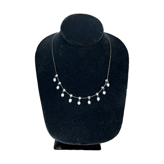 Thistle Pearl Necklace