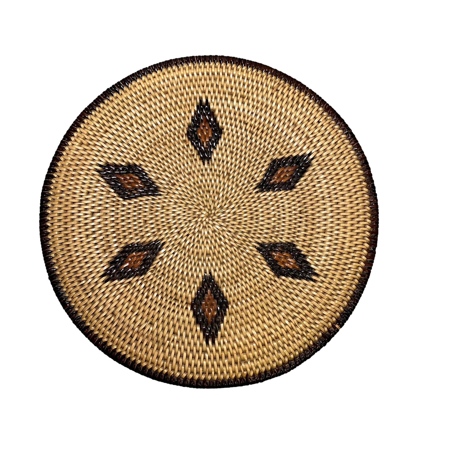 Romblon Island Philippines Lidded Coil Basket