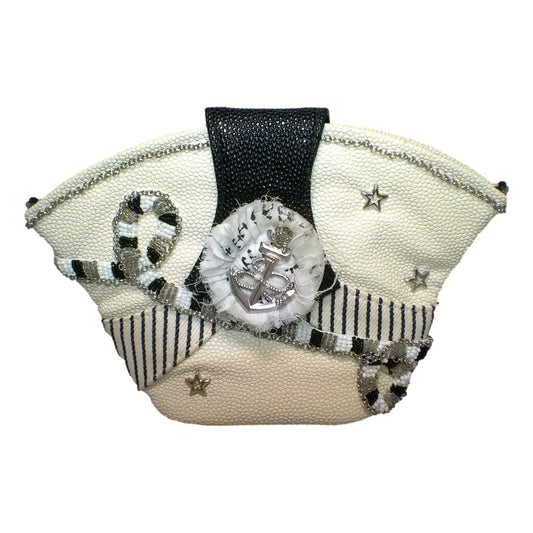 Black and White Nautical Handbag