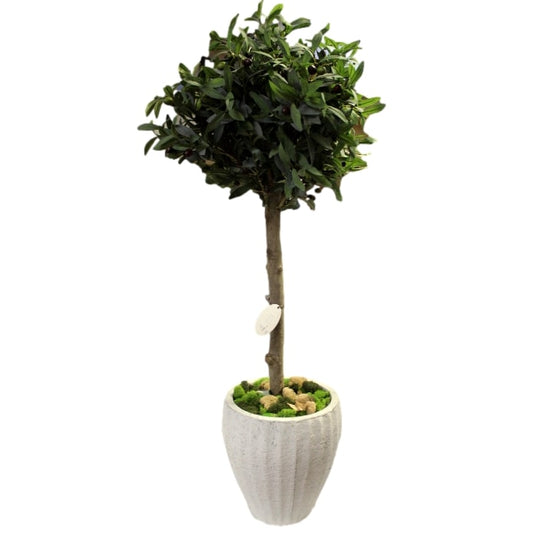 Faux Olive Topiary