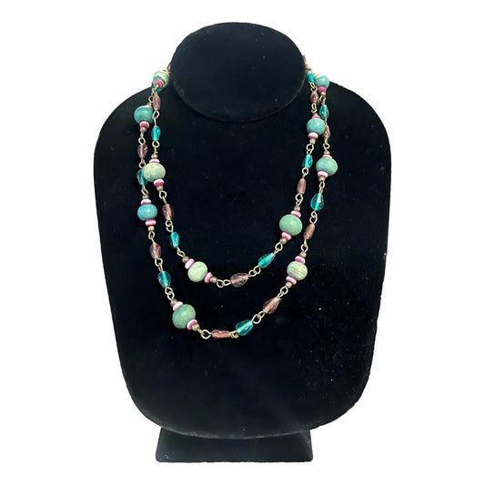 Green Bead Necklace