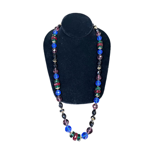 Blue Bead Necklace