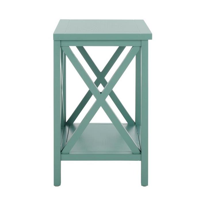 Pair of Candence Cross Back End Table