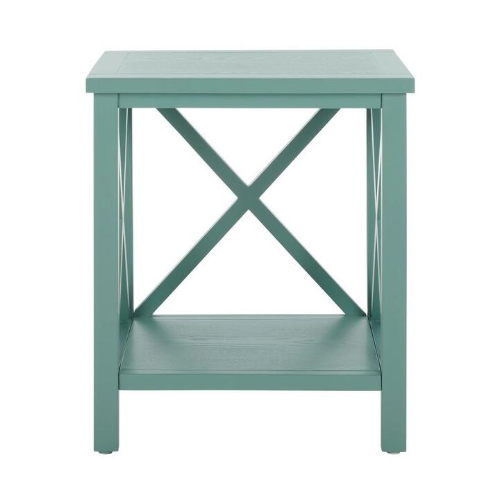 Pair of Candence Cross Back End Table
