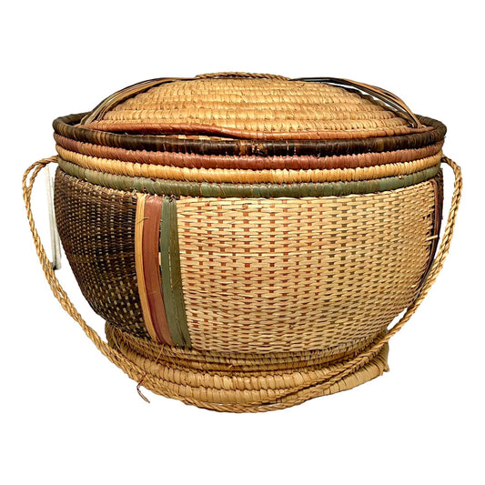 Large Nigerian Woven Basket