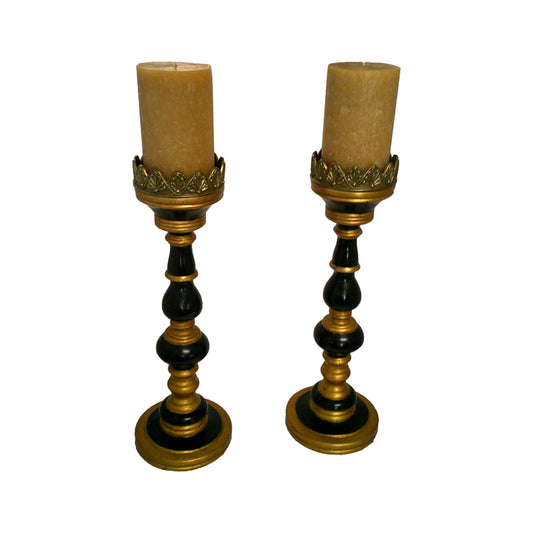 Pair of Theodore Alexander Candle Holders