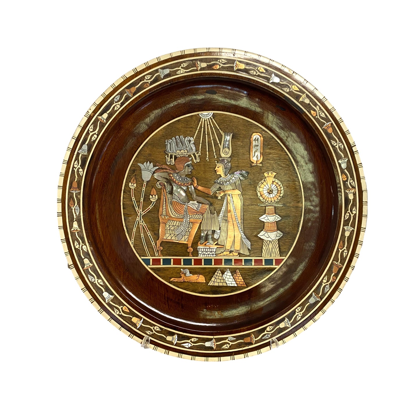 Egyptian Decorative Plate Large