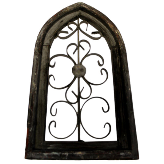 Rustic Wood/Iron Window